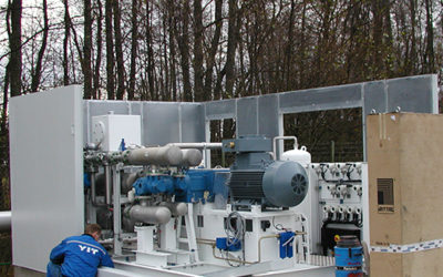 Biogas-to-CNG Compression
